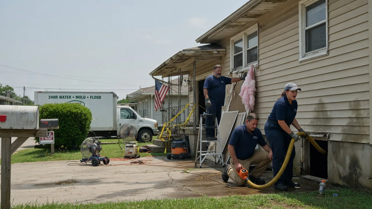 Water Damage Repair in Bonner Springs, KS near me